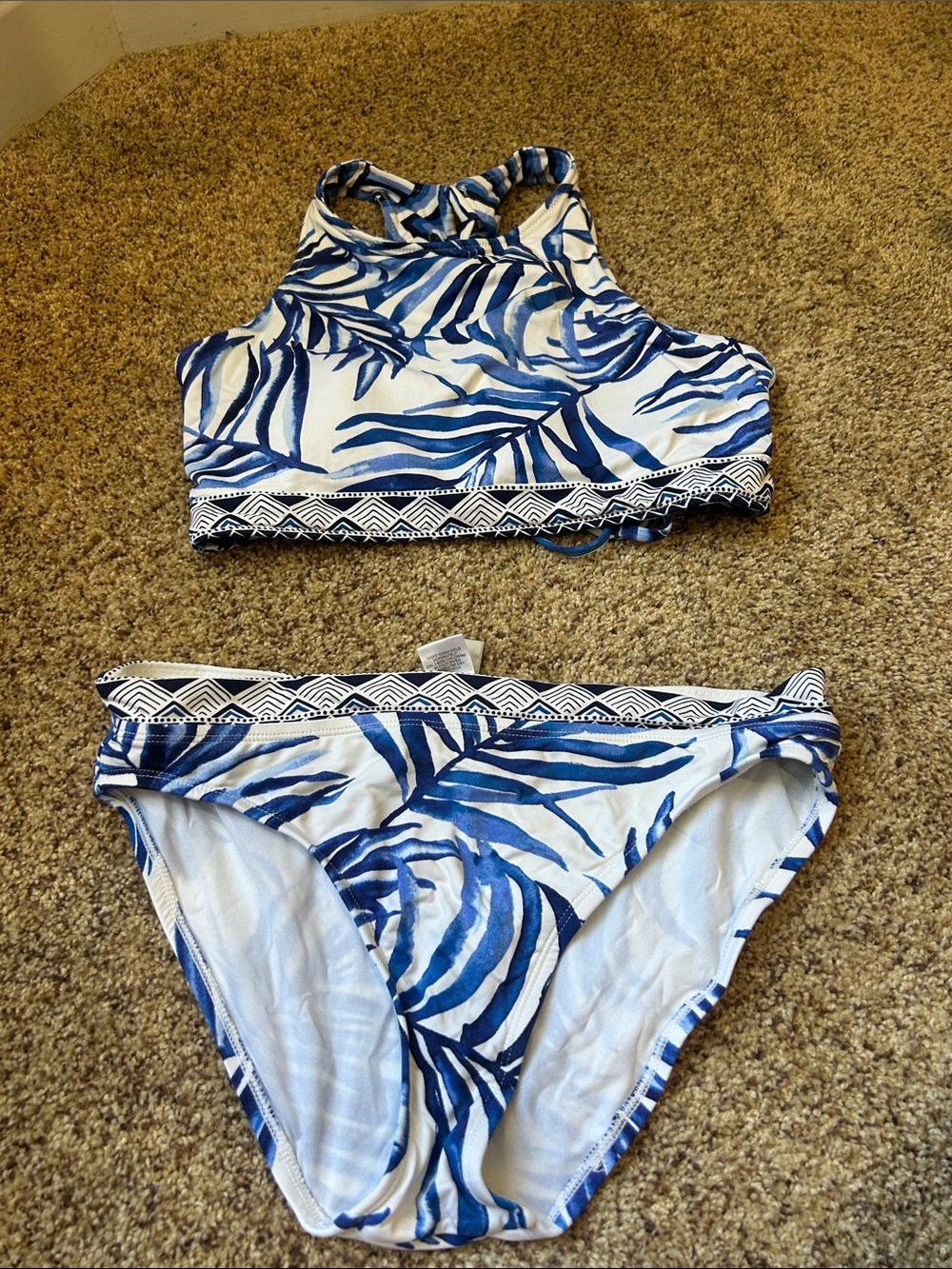 Tommy Bahama high neck reversible swimsuit bikini